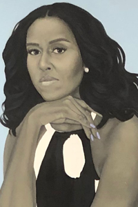 Portrait of First Lady Michelle Obama