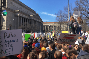 March for Our Lives rally crowds