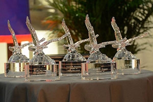 Crystal Eagle trophies