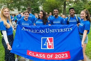 american university shirts