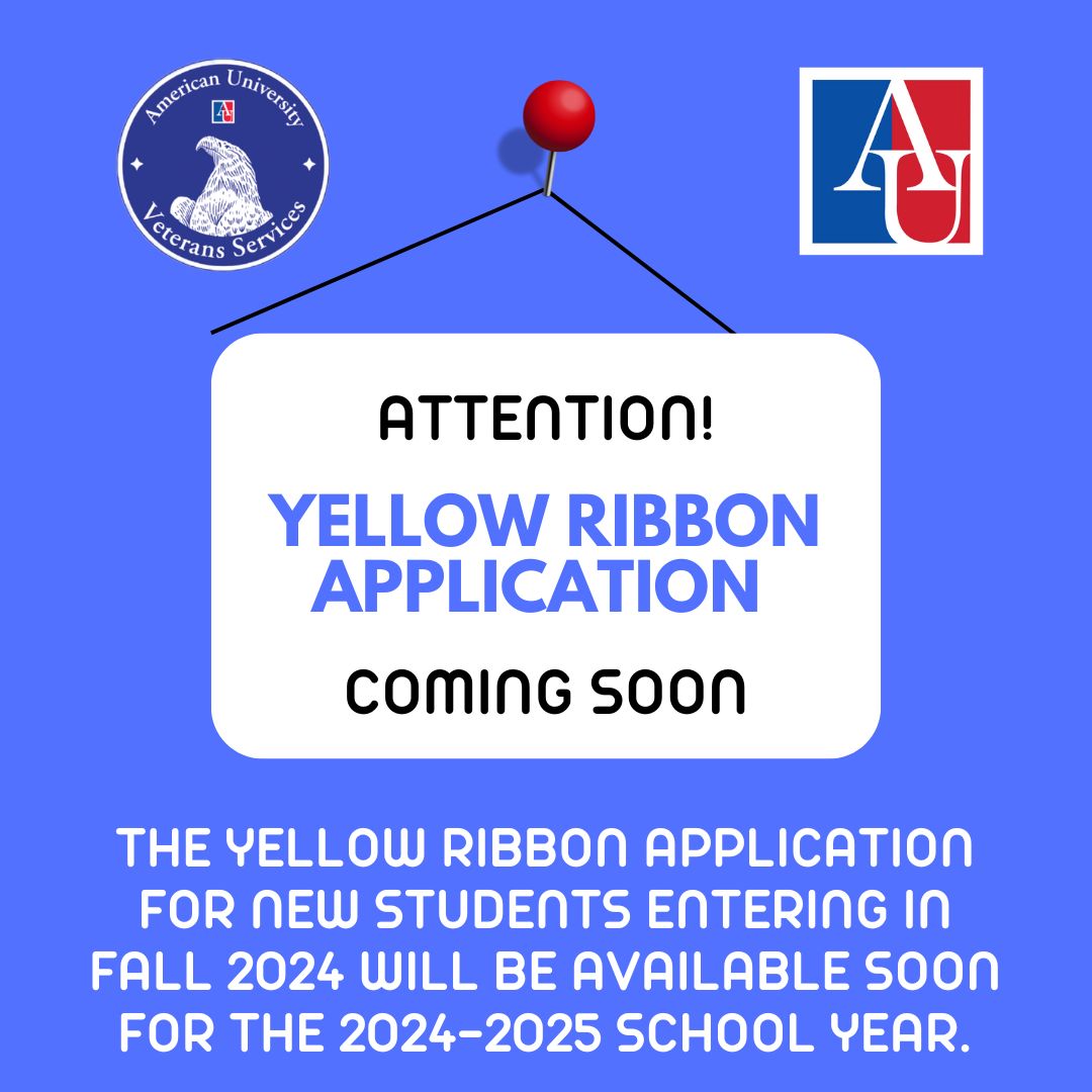 2024-2025 Yellow Ribbon application coming soon