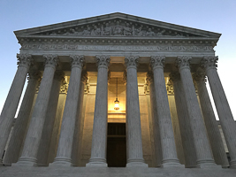 The Supreme Court in the early hours