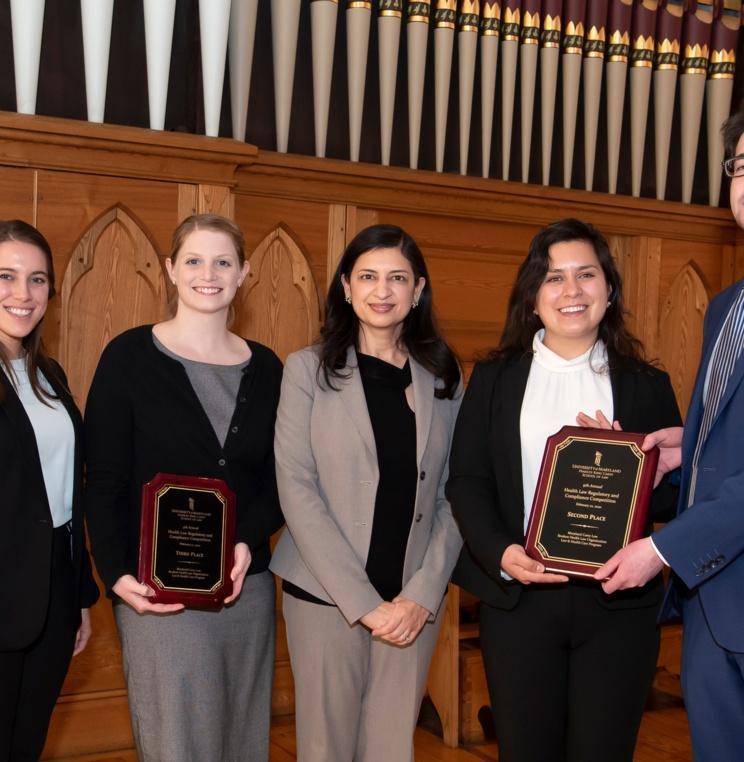 AUWCL Places Second and Third at the 9th Annual Health Law Regulatory & Compliance Competition