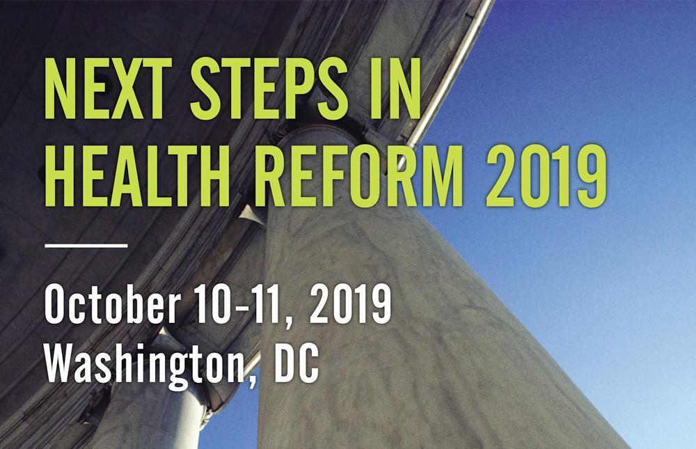 Next Step Health Law Reform 2019 flyer